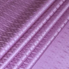 Новое платье для вечеринки дамасский Shadda хлопок Базен Riche Африканский стиль Guinea парча ткань фиолетовый цвет