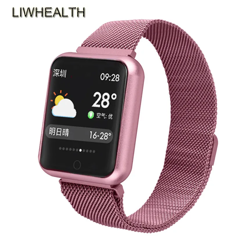 Luxury Smart Watch Men/Women HR/BP Health Smartwatch Reloj Inteligente Fit For Apple/Samsung/Huawei PK Fenix 3/5 montre connect