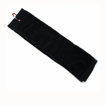 Custom Logo 100% Cotton Golf Towel Size 40cmX60cm Sports Towels with metal hook Golf accessories 200pcs/lot wholesale