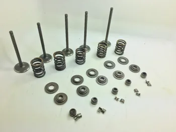 

HISUN 700ATV 700UTV ENGINE COMPLET VALVE SPRING SEAT COTTER SEAL STEM CLIP KIT SET FOR Bennche Massimo Supermarch