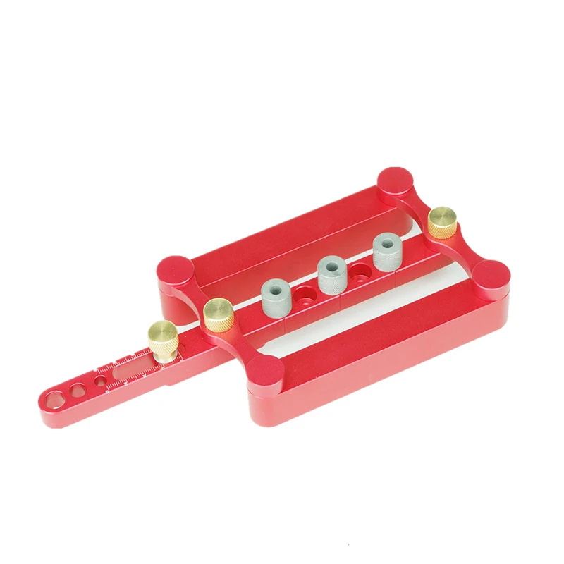 

Locator Boren Punch locator Houtbewerking Joinery Tool Set Multifunctionele Ultimate Zelfcentrerende Deuvel Jig Gat