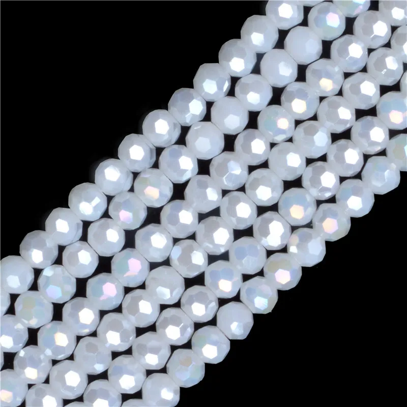 

Crystal Balls 4MM 6MM 8MM Flet 32 Facets Round Crystal Beads Football Faceted Football Glass Beads Fashion Jewelry