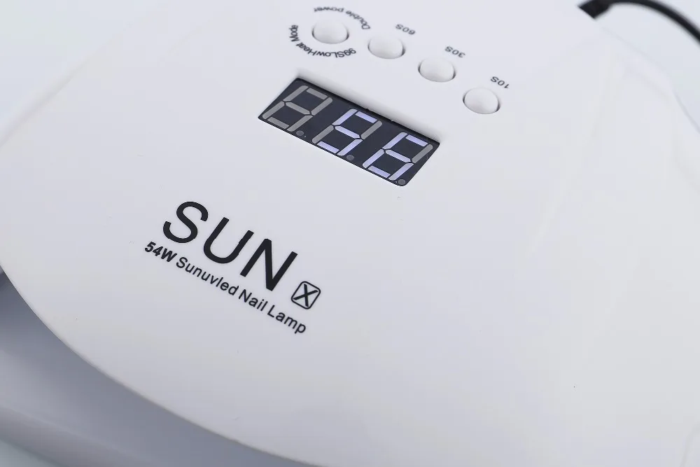 ENNKE SUNX 54W UV Светодиодная лампа для сушки ногтей 10s 30s 60s 99s таймер с кнопкой быстрого