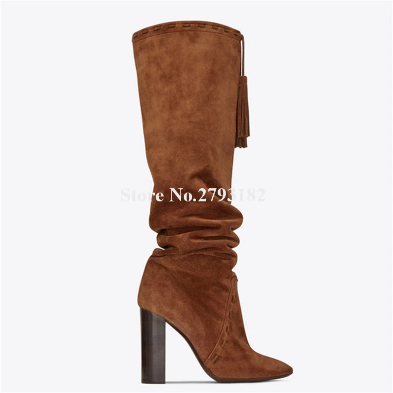 cheap knee high boots no heel