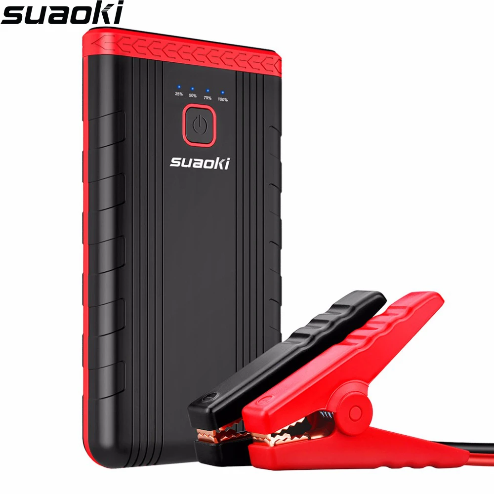 Suaoki U3 8000mAh Peak 400A Portable Jump Starter Car Battery Booster