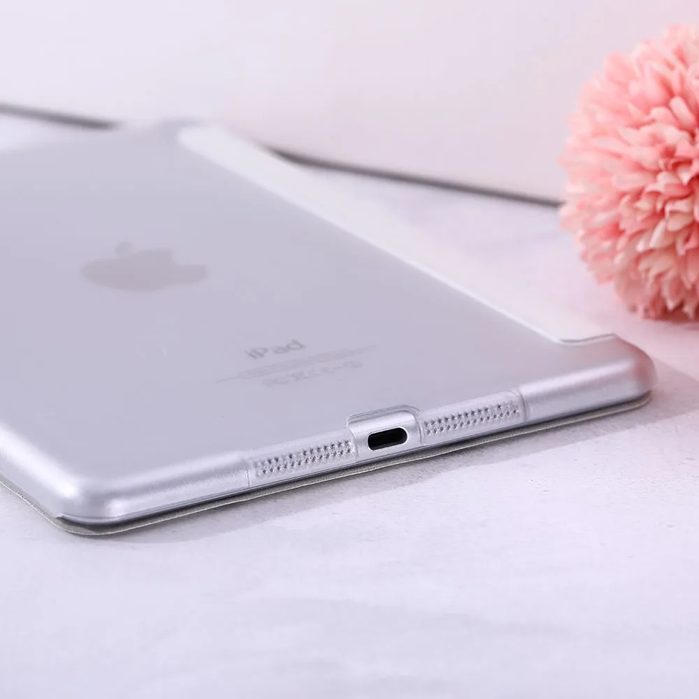 Милый Летний Магнитный чехол-книжка с листом для Apple iPad 9,", Чехол для iPad Air 2 Mini 4 из искусственной кожи, складной чехол-книжка для планшета с функцией автоматического пробуждения