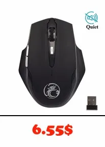 FORKA USB Wired Computer Mouse Silent Click LED Optical Mouse Gamer PC Laptop Notebook Computer Mouse Mice for Office Home Use cheap wireless gaming mouse