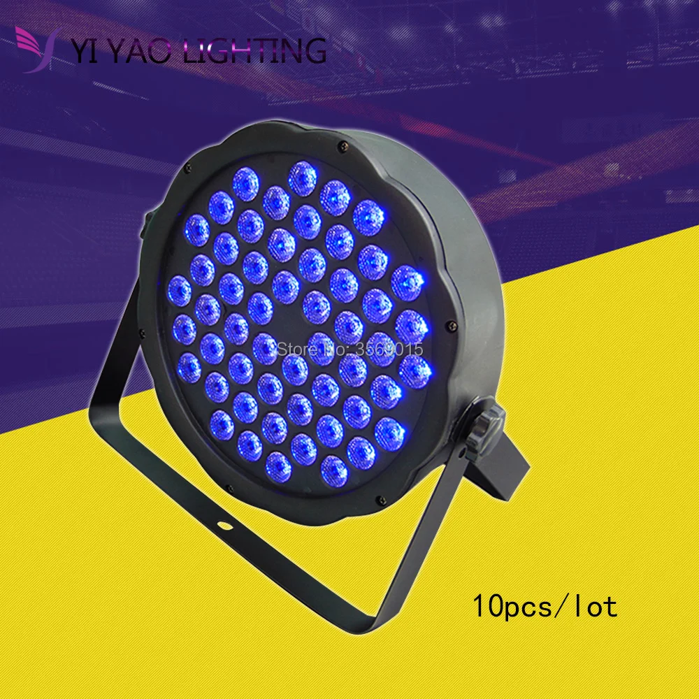 

10pcs/lot led par lights 54x3W 3in1 DJ LED 54*3w Wash Disco DMX Controller