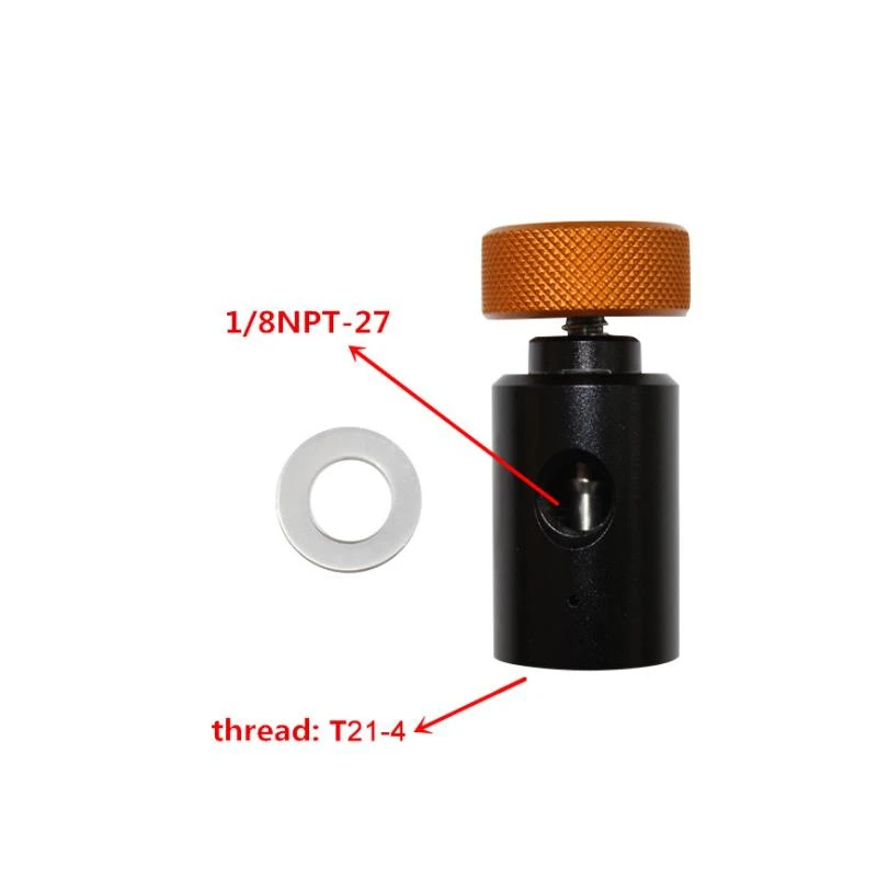 

Fill Station Adapter for SodaStream Charger/Carbonator Thread T21*4 3000 PSI CO2 regulator