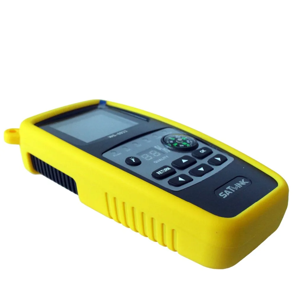 SZBOX Satlink WS-6923 with 2.1 inch LCD Screen DVB-S FTA CKU Band Digital Satellite finder satellite meter ws 6923 free shipping