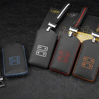 

LUCKEASY For Renault Koleos 2017 kadjar 2017 Car Key bag case wallet holder key cover