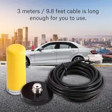 Мобильный радиотелефон антенны с VHF/UHF Dual-Band автомобиля Магнитное Крепление базы кабель