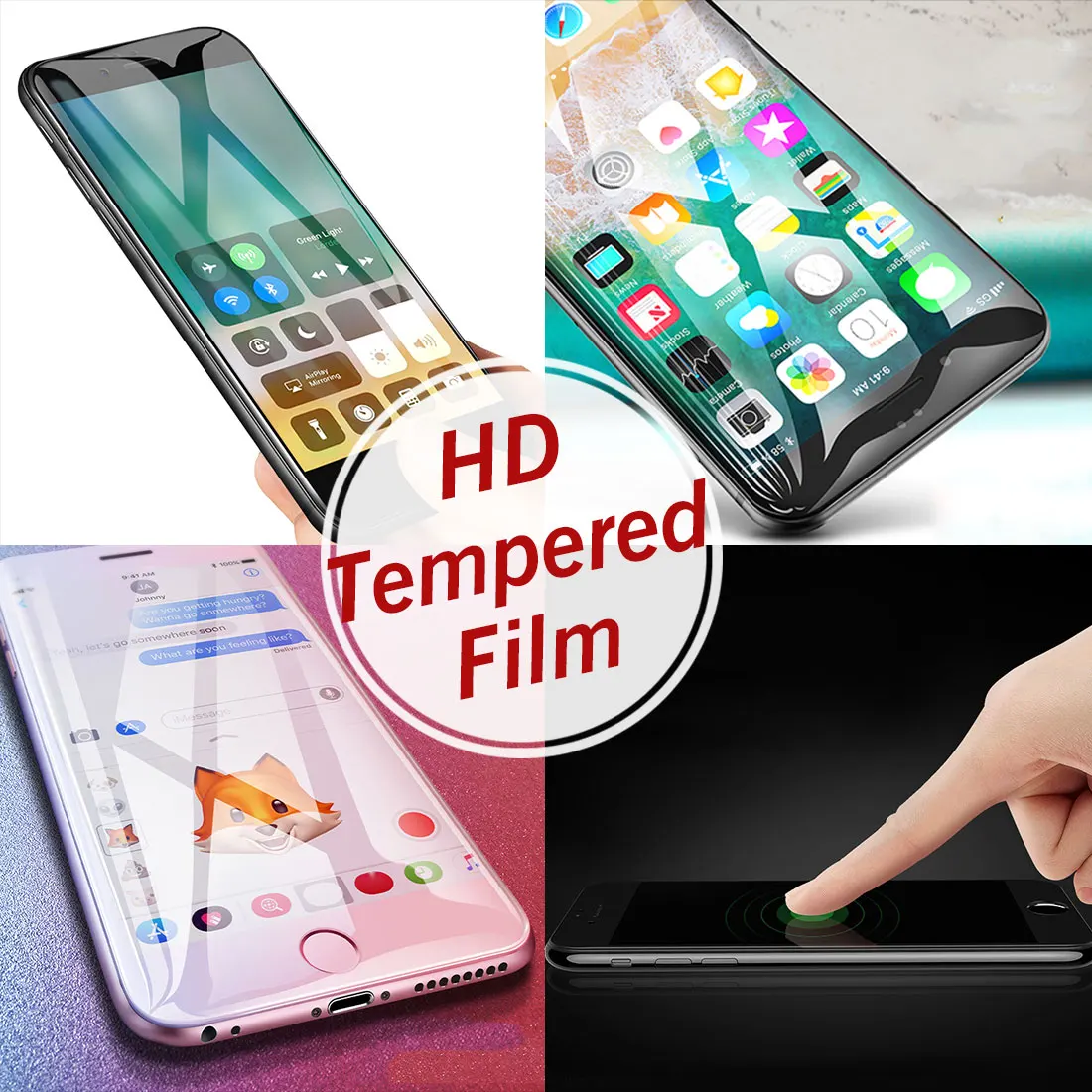 

5D Ultra-thin Tempered Glass for iPhone 7 7Plus Screen Protector Protective Glass Film for iPhone 7 7Plus