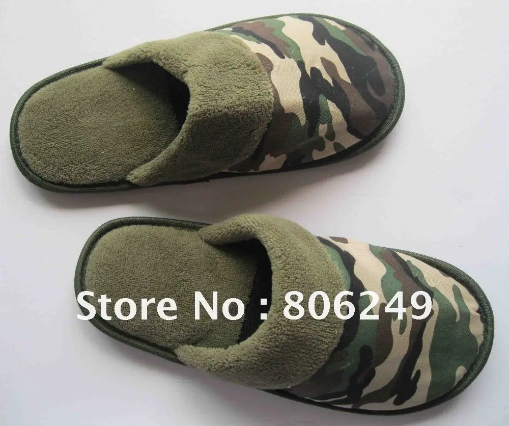 comfortable sports men camo slippersin Slippers from Shoes on