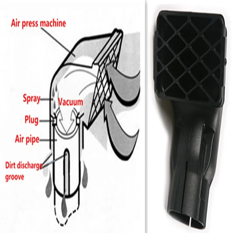 1 шт. Универсальный " /3,5" Автомобильный Шноркель воздухозаборник подходит для внедорожников Сменная трубка головка воздухозаборника водонепроницаемый для автомобиля
