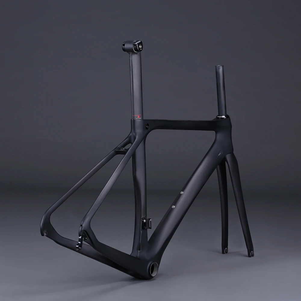

Carbon AERO 700C Frame Road Bicycle Frameset + Fork + AERO Seatpost Bike BB86 UAM Cycling Accessories FM098