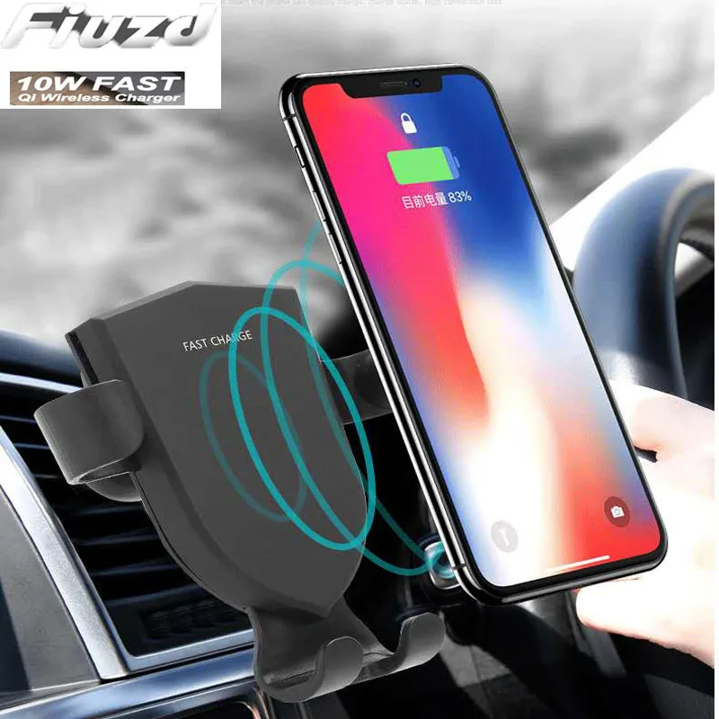 

10W Fast Wireless Charger For Samsung Galaxy S10+ S 10 S9/S9+ S8 S7 Note 9 S7 Edge USB Qi Charging Pad for iPhone XS Max XR X 8