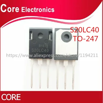 

100PCS S20LC40 fast recovery diode 20A 400V TO-247