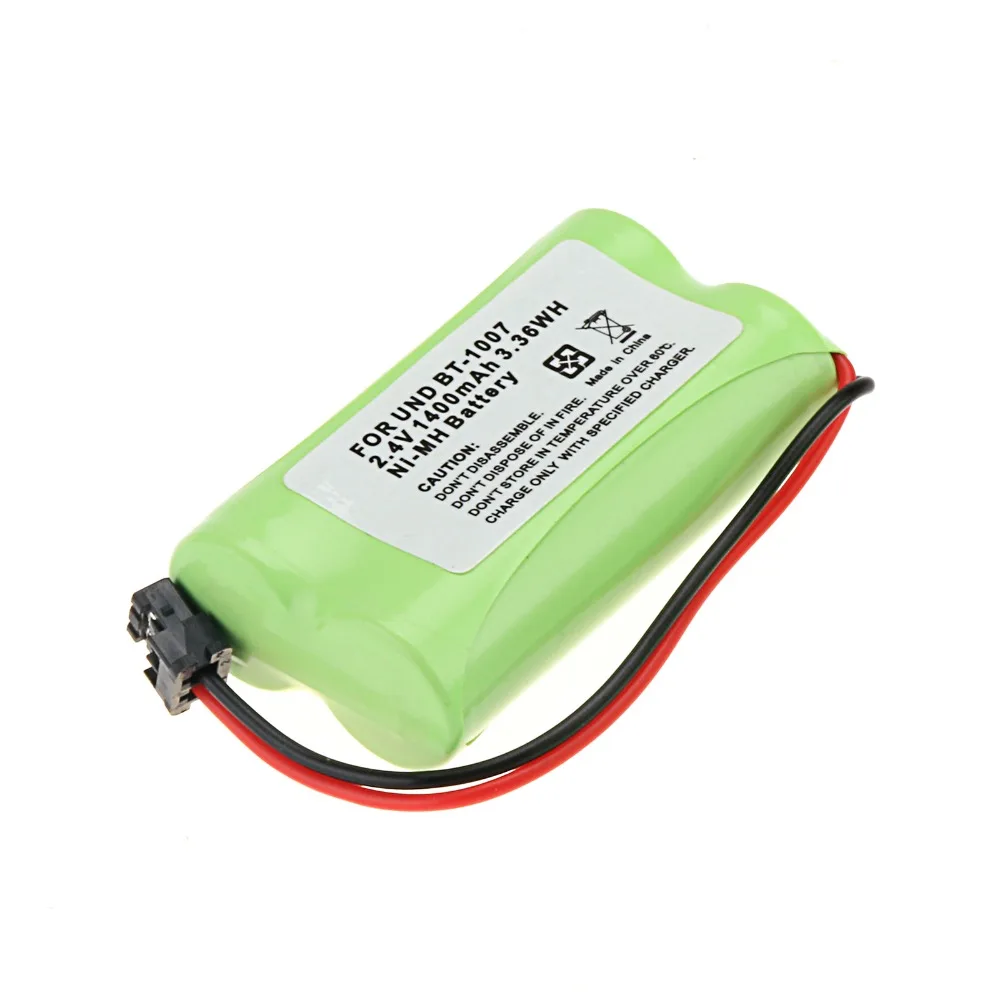 1 PCS 2.4V 1400mAh Cordless Phone Battery For Uniden BT 1007 BT1007