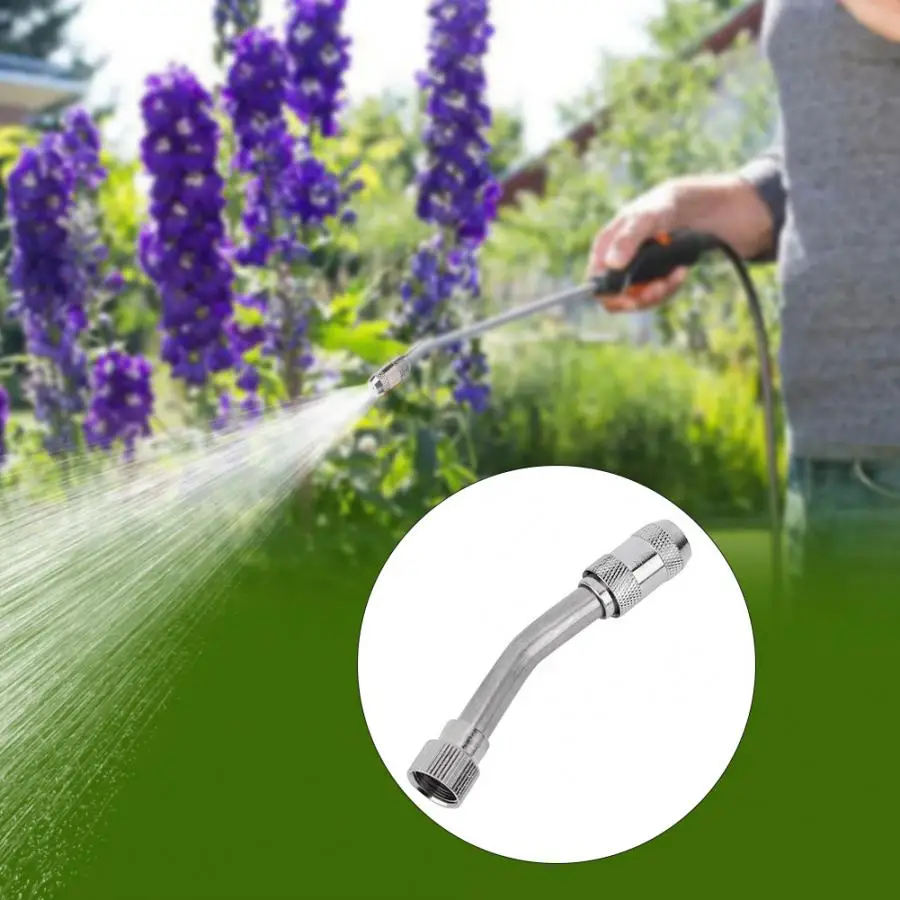 

2PCS Garder Watering Sprayer Stainless Steel Adjustable Atomizing High Pressure Nozzle Internal Thread Misting Nozzles