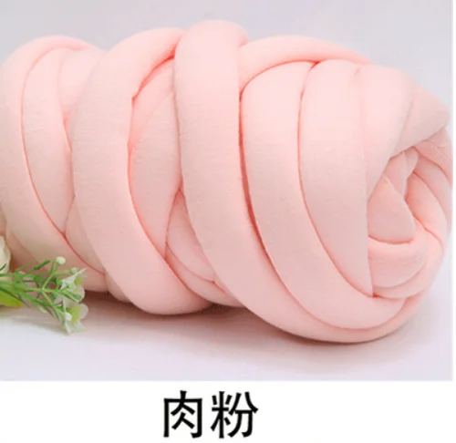 250 г Супер массивная объемная толстая пряжа Альтернативная массивная пряжа DIY объемное вязаное одеяло ручная пряжа для вязания t50 - Цвет: flesh pink