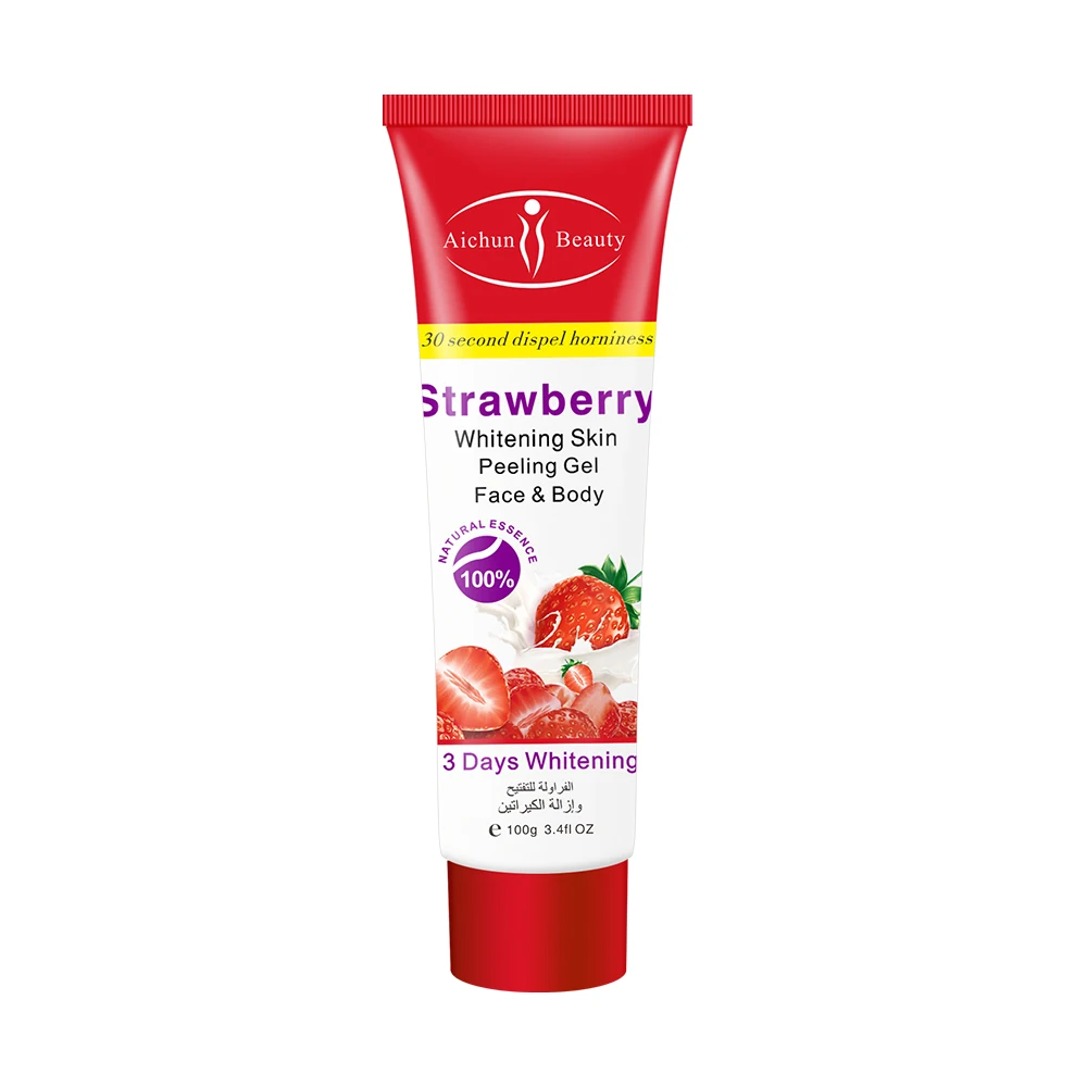 Mild Exfoliating Natural Strawberry Aloe Cleansing Paste Fashion Moisturizing Cleansing Purifying Skin Cleansing Gel Paste TSLM1 - Цвет: 01