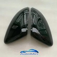 Kibowear for VW Golf 7 MK7 MK7.5 R GTI Glossy Pearl Black Side Mirror Cover Caps Polo 6R 6C for Volkswagen Golf GTE GTD Scirocco