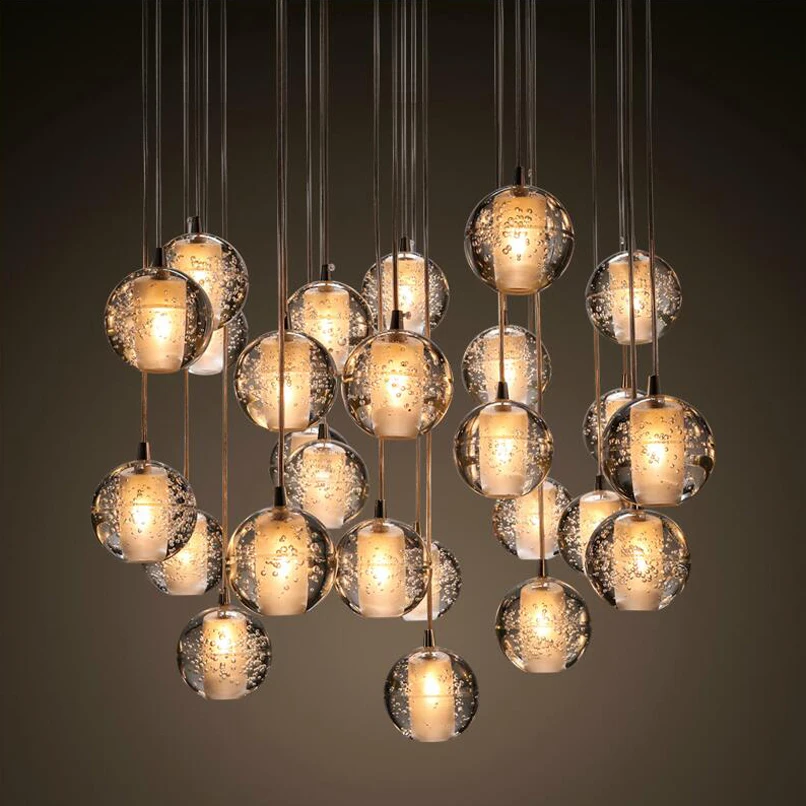 Free Shipping Modern Led Pendant Light Led Pendant Lamp 90 265V 10CM Crystal Globes Dinning Room