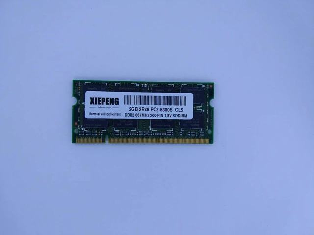 Laptop Ram 2gb 2rx8 Pc2-5300s Ddr2 1gb 667 Mhz 4g Pc2 5300 For.