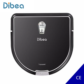 

Dibea Robot Vacuum Cleaner Smart D960 With Wet Mopping Robot Aspirador Edge Cleaning Technology for Pet Hair Thin Carpets