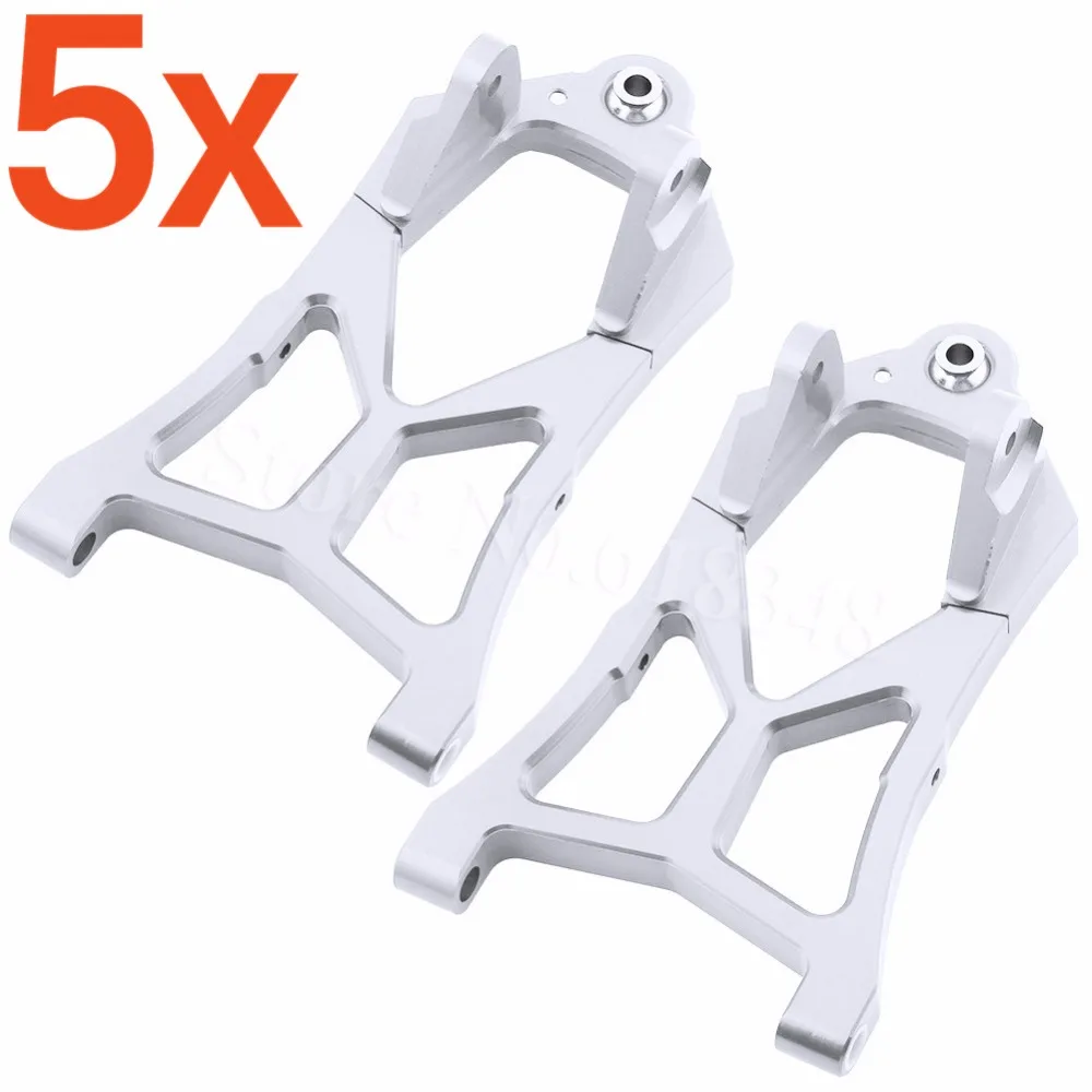 

5x Aluminum Front Lower Suspension Arms For RC 1/5 HPI Racing Baja 5B 5SC 5T 5R SS T1000 KM ROVAN 85400