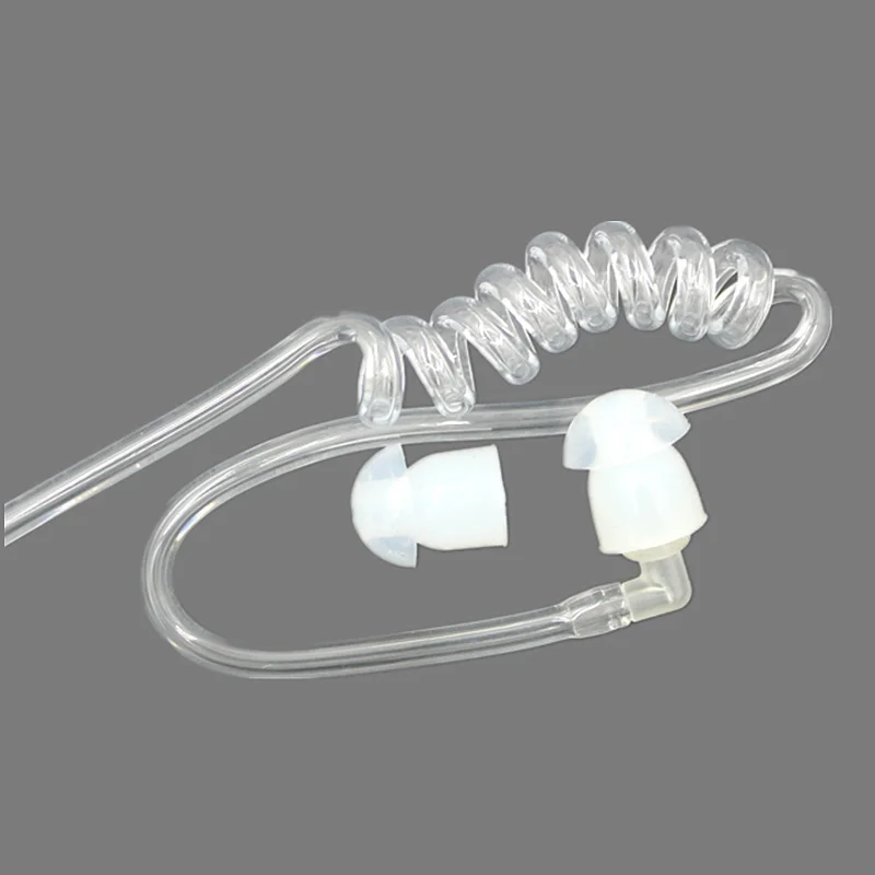 Throat Microphone Mic PTT Laryngofon Air Tube Headset Earpiece For Baofeng Walkie Talkie CB Radio UV-5R UV B5 GT-3TP UV-5X