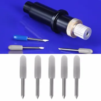 

Cemented Carbide 5Pcs Blades Cutting Plotter For Reflective Film Vinyl Cutter Knife Needle Pin 2mm