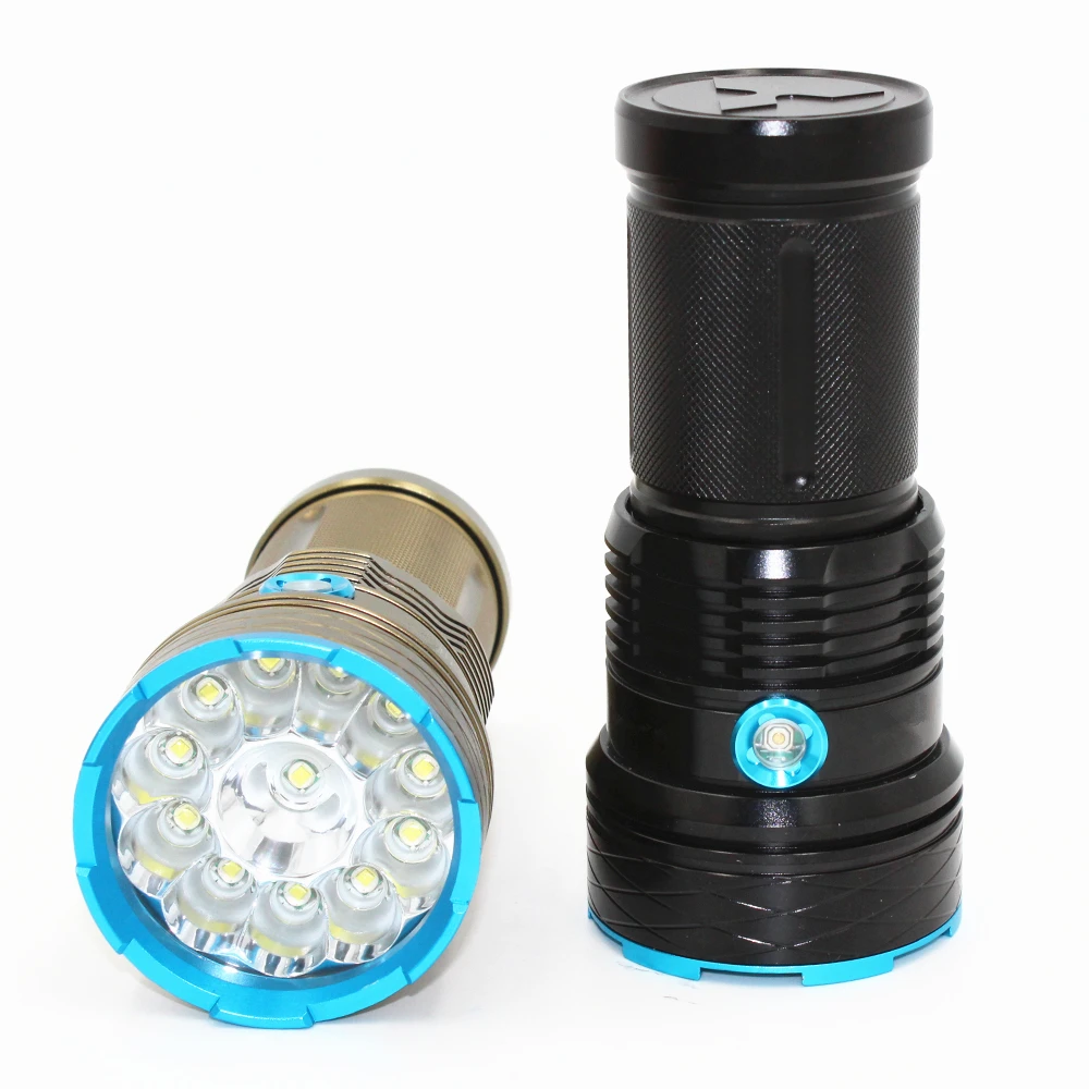 

New Outdoor Flashlight Torch CREE XML-T6 LED Brightness 1200 Lumens Light