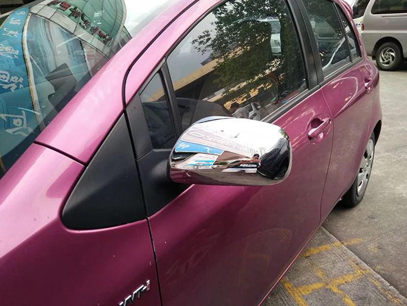 Автомобильные аксессуары Hengfei зеркальная Крышка для Toyota Yaris 2008-2013 покрытие зеркала заднего вида оболочка