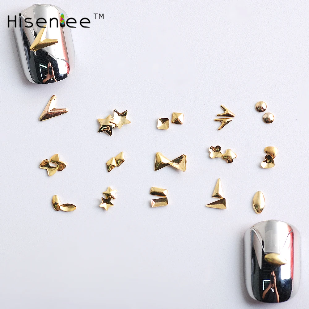 Hisenlee 500 шт 3D Новое прибытие очаровательные украшения ногтей шпильки японский