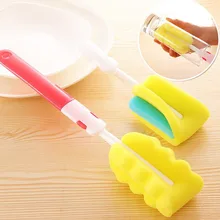 2 шт губка детская молочная щетка для бутылочки для кормления щетка для чистки сосков щетка для мытья кухонных щеток инструмент для чистки детских принадлежностей