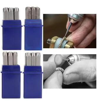 

Jewelry Punch Die Set Engrave Number 1-9 Jewelry Stamping Punching Tool Kit Professional Jewelry Making Repair Tool for Jewelers