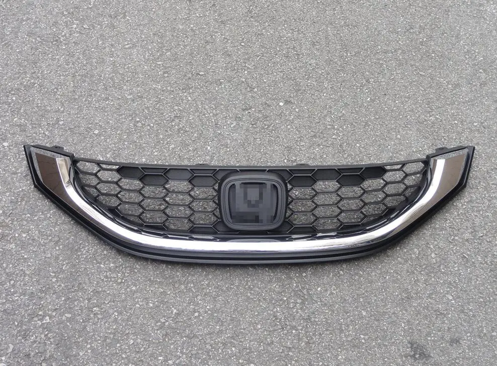 1 шт. передний бампер сотовая решетка радиатора верхняя для HONDA CIVIC SEDAN 2013 2015|grille