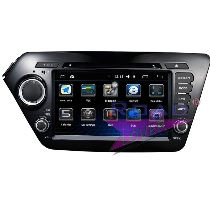 Roadloevr Android 6 0 автомобильный стерео 2 Din четырехъядерный GPS навигация для KIA K2 2011 RIO 2012