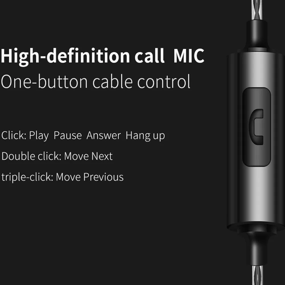 Earphone with microphone