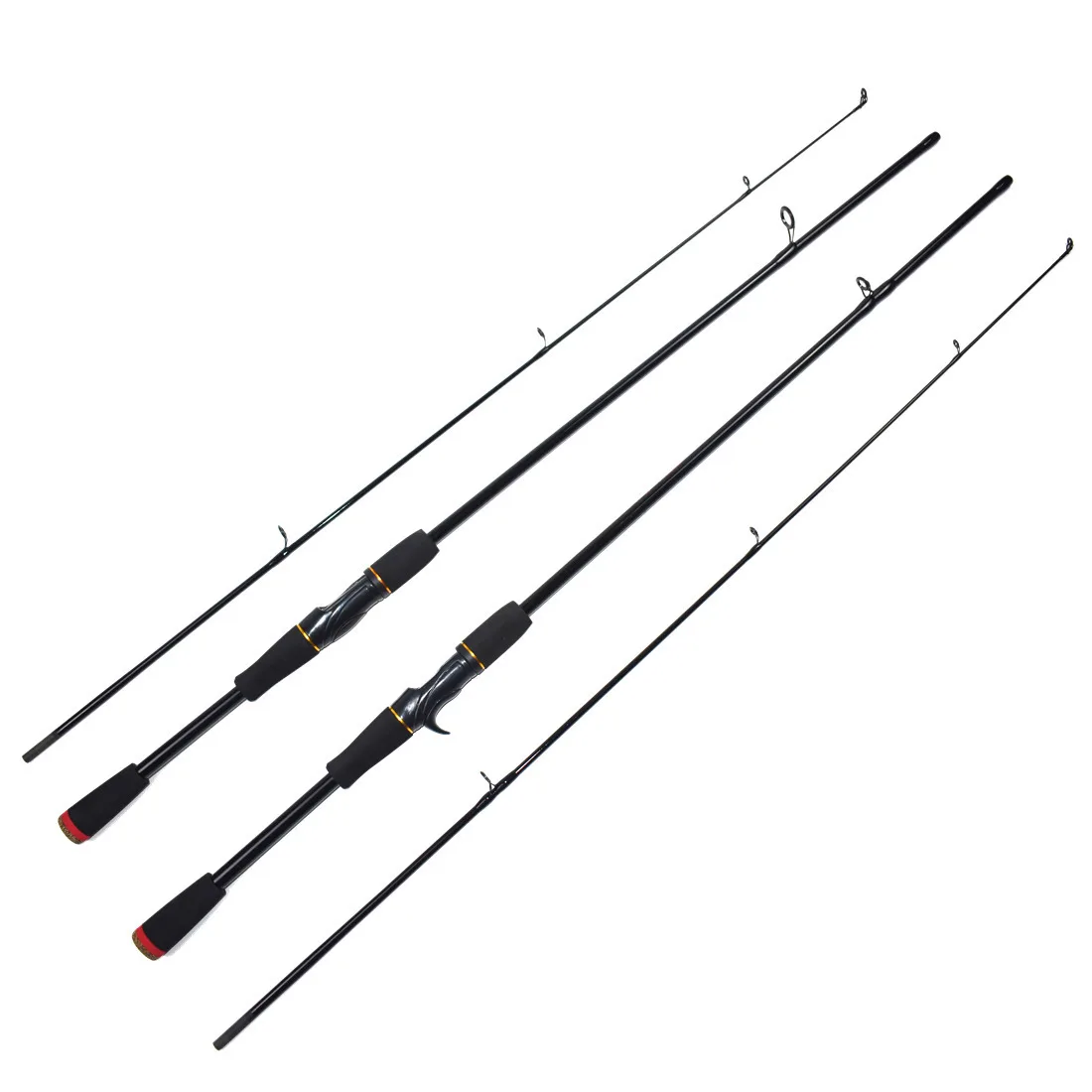 

New Portable 1.8 M 2 sec Spinning rods 7" M Power 3-20g Lure Weight Carbon Casting Spinning Lure Fishing Rod