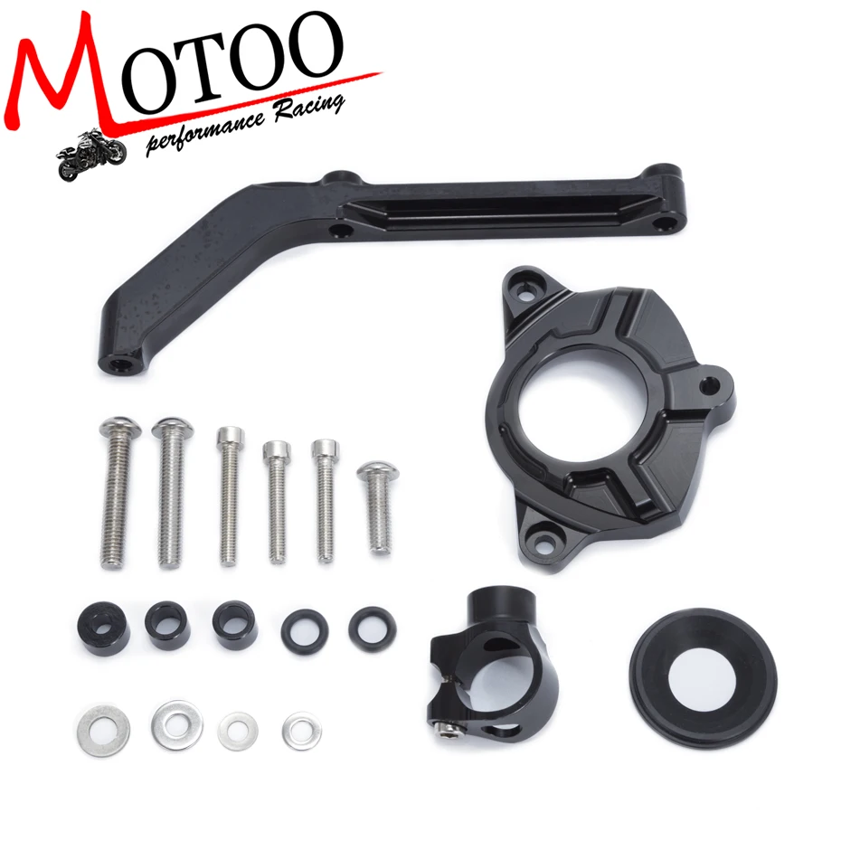 

Motoo - For Kawasaki Z1000 2014-2016 Motorcycles Adjustable Steering Stabilize Damper Bracket Mount Support Kit Accessories