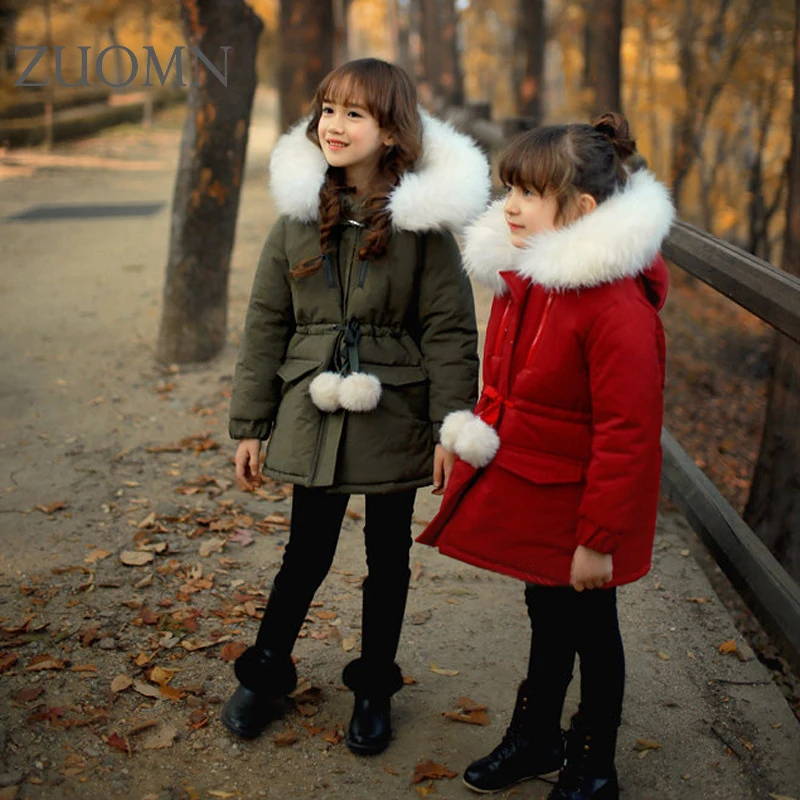 Children Outerwear Coats Cute Cartoon Girls Warm Coat Kids hooded thick cotton warmer kids winter coat girls Jackets YL328 cartoon rabbit winter girls parka coats thick warm hooded children outerwear 5 14 years teenage kids sweater coat for girls
