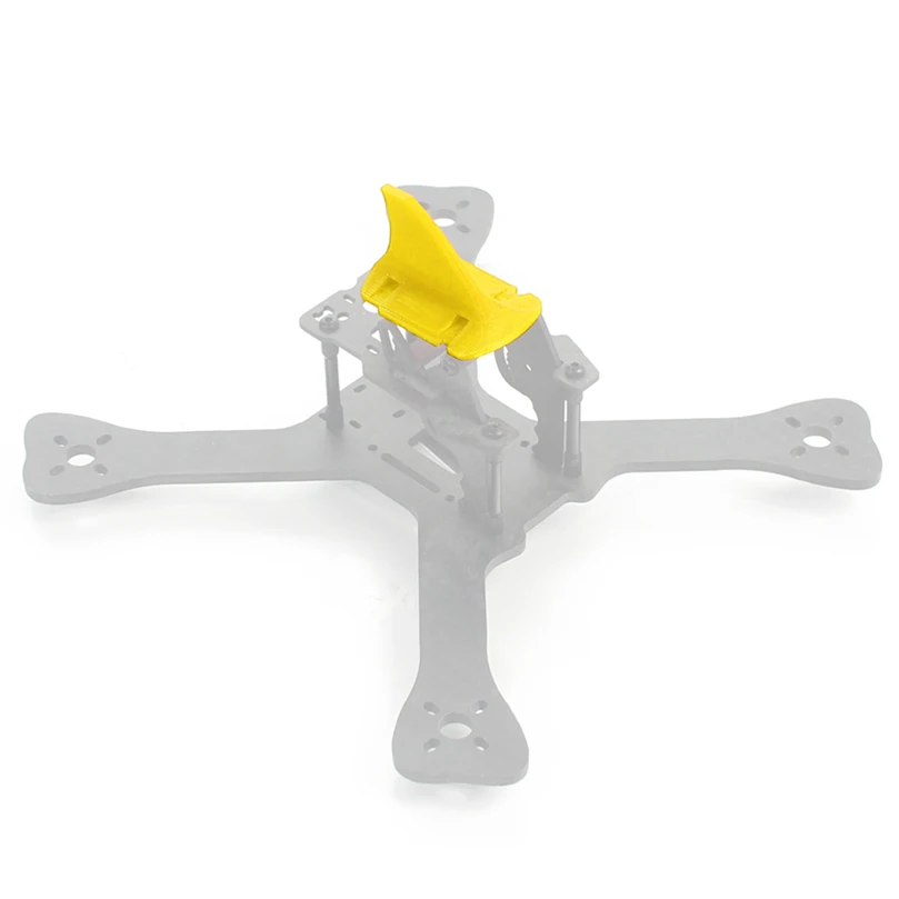 

3D Printed TPU DIY Racer Frame Protector Mount Bracket Holder Cover Anti-collision Shark Fin for FPV RC Racing Drone Spare Parts