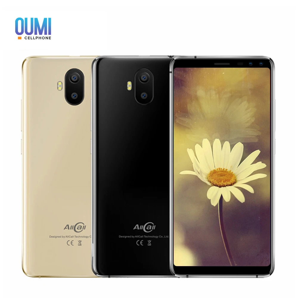 AllCall S1 5000 мАч смартфон 3G 5 &quotAndroid 8 1 mt6580 четыре ядра 2 ГБ + 16 13MP 2MP двойная задняя Cam