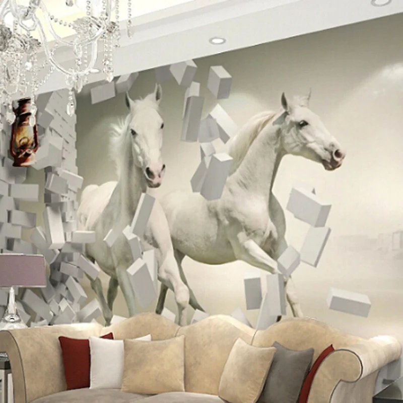 Horse Wall Murals paper mural picture - more detailed picture about custom any size Horse Wall Murals paper mural picture - more detailed picture about custom any size