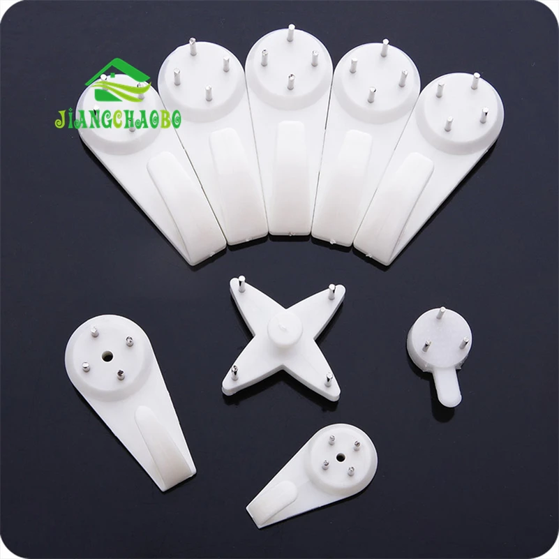 

JiangChaoBo 5 Pcs/Set Nailless Nail Wall Picture Nail Wall Photo Wall Wedding Photos Invisible Nail Photo Frame Mini Wall Hooks