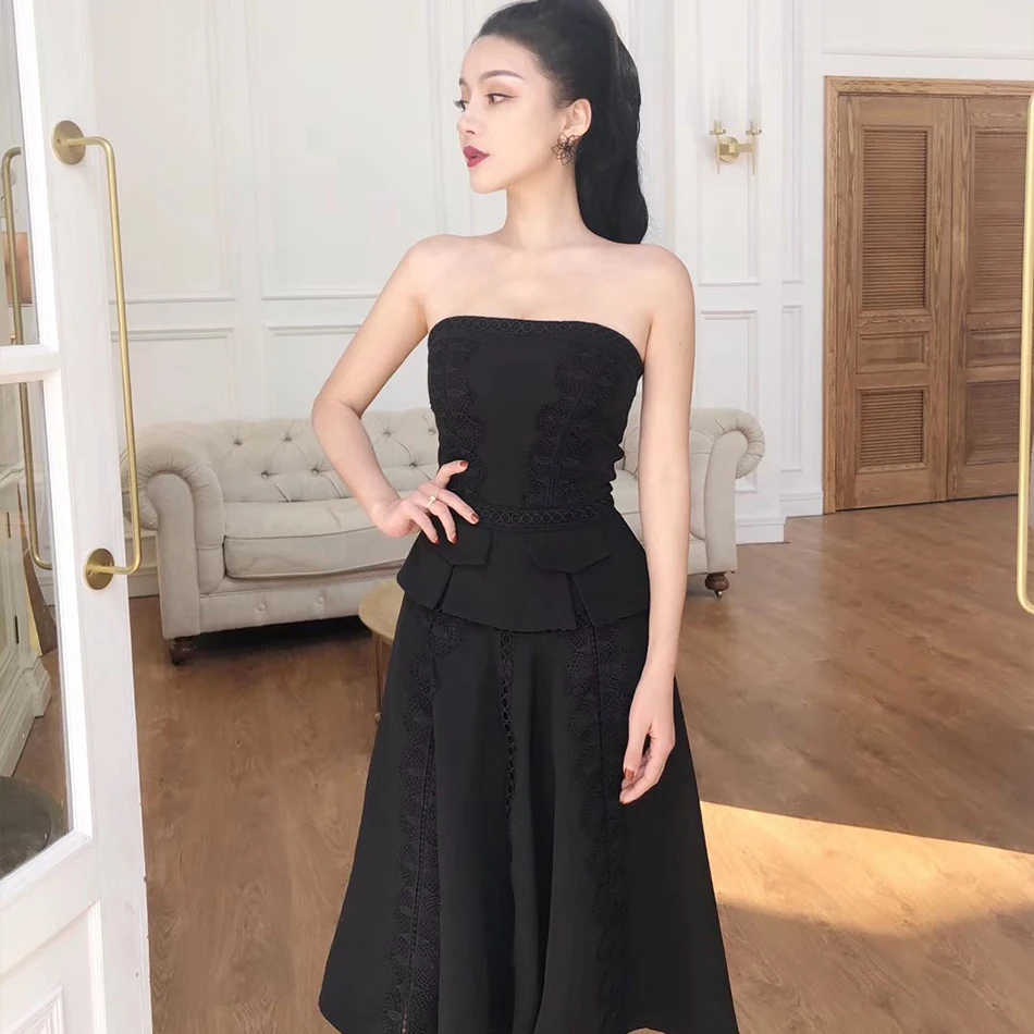 Adyce-2019-New-Summer-Ruffles-Celebrity-Party-Dress-Women-Bodycon-Set-Sleeveless-Strapless-Mermaid-Two-Pieces (1)