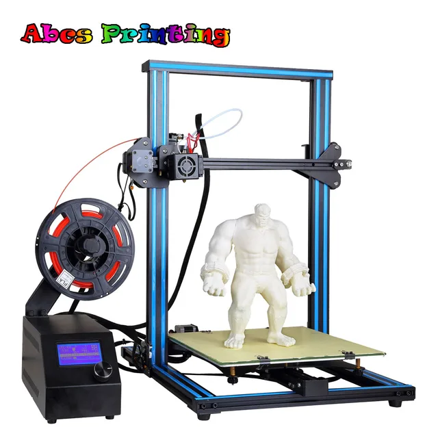 Best Quality Best Selling A10S 3D Printer - Upgrade Dual Z Rod axis - Impressora 3D - With PLA Filament